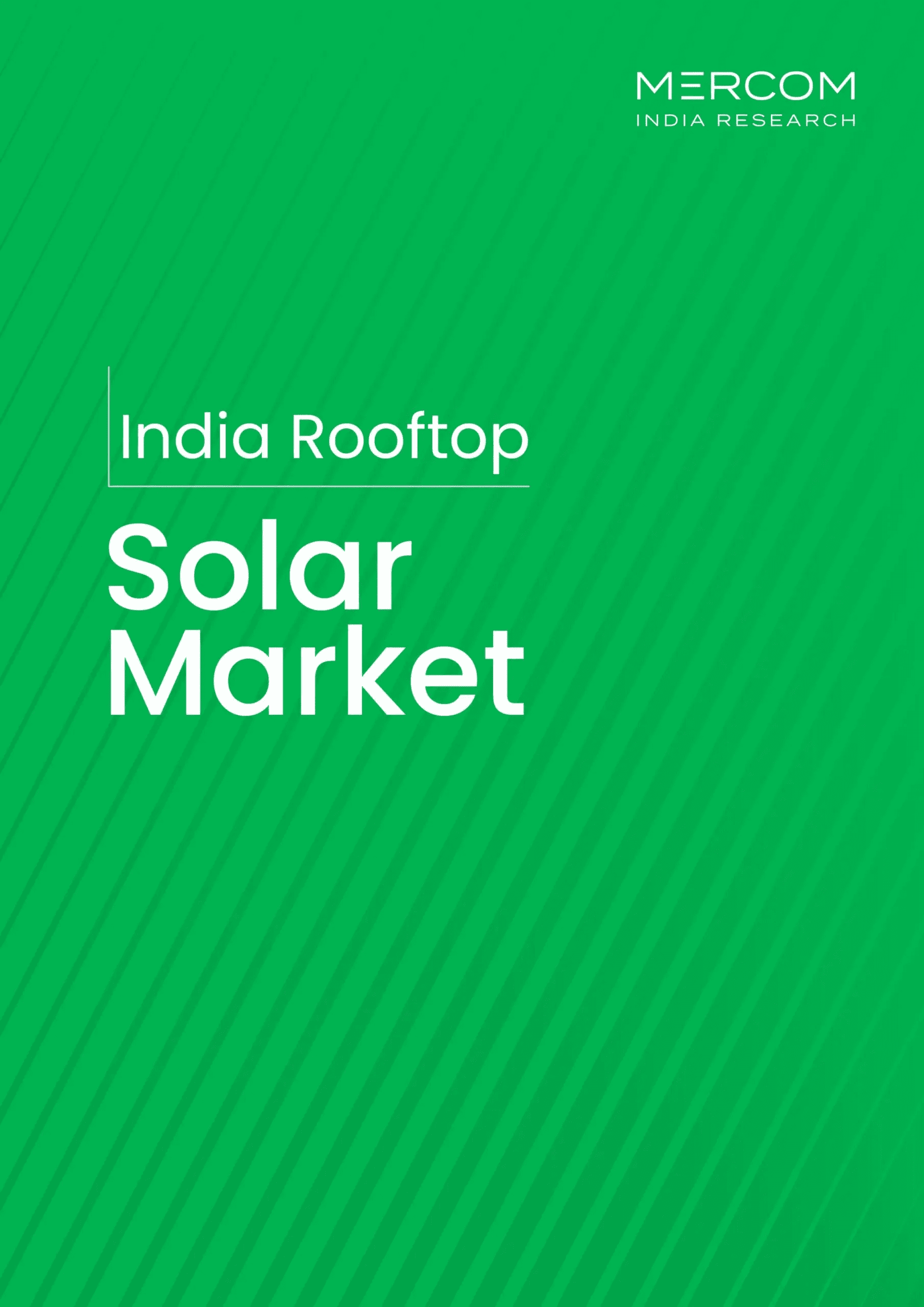 MERCOM INDIA ROOFTOP SOLAR MARKET REPORT Q1 2026 – 2.7 GW INSTALLED IN Q1 2026