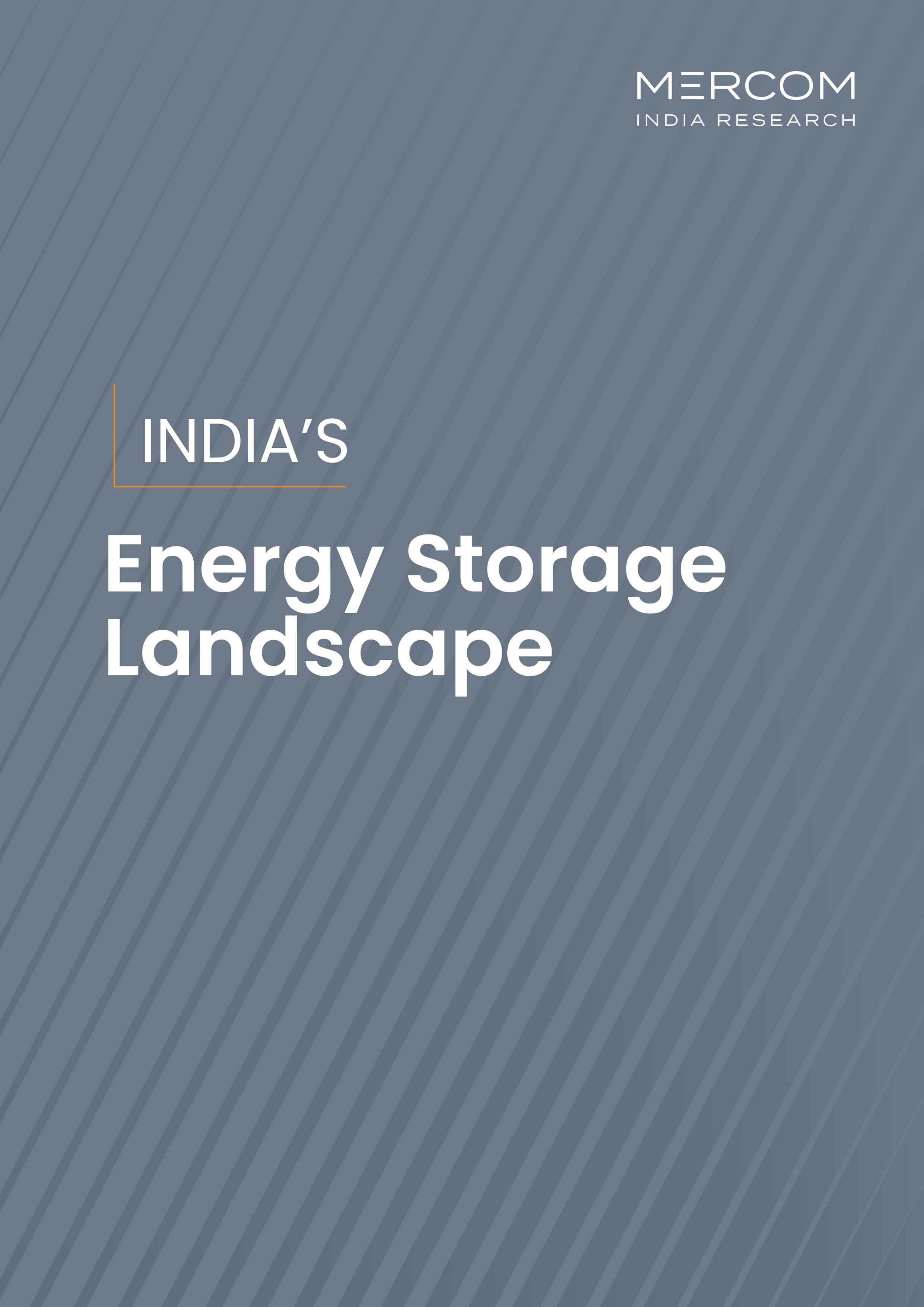 INDIA’S ENERGY STORAGE LANDSCAPE Q1 2026 REPORT – INDIA'S CUMULATIVE INSTALLED BATTERY ENERGY STORAGE CAPACITY REACHES 5.9 GWh